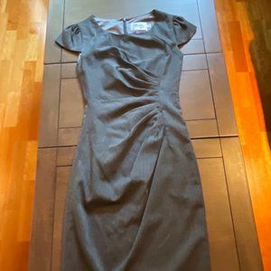 Anthropologie gray dress size 0 NWOT
